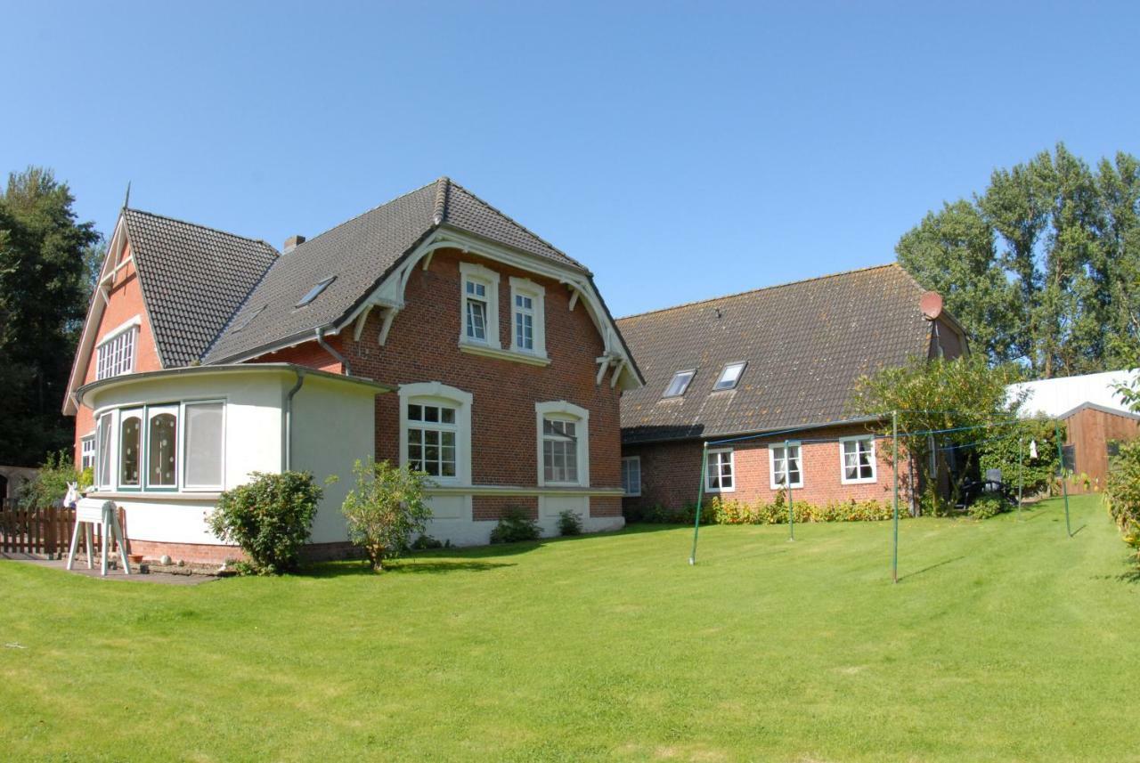 Apartamento Hof Olde Warft Oldenswort Exterior foto